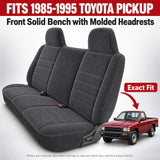 Seat Cover for Toyota Tacoma Regular Cab XCab Front Solid Bench