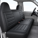 Seat Cover for Ford F150 F250 F350 F550 Genuine PU Leather F23 Solid Bench