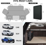 HeavyDuty Back Seat Extender, Pet Car Seat Cover, Made for 4 Door Car SUV Truck (52X25 inches) Compatible with Buick