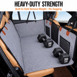 HeavyDuty Back Seat Extender, Pet Car Seat Cover, Made for 4 Door Car SUV Truck (52X25 inches) Compatible with Toyota