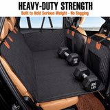 HeavyDuty Back Seat Extender, Pet Car Seat Cover, Made for 4 Door Car SUV Truck (52X25 inches) Compatible with Volkswagen
