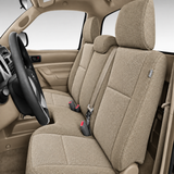 Seat Cover for Toyota Tacoma Front Bench 3 Headrest Notched Cushion