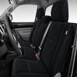 Seat Cover for Toyota Tacoma Front Bench 3 Headrest Notched Cushion