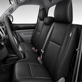Seat Cover for Toyota Tacoma Faux PU Leather Front Bench 3 Adjustable Headrest
