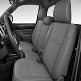 Seat Cover for Toyota Tacoma Faux PU Leather Front Bench 3 Adjustable Headrest