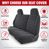 Seat Cover for Toyota Tacoma Regular Cab XCab Front Solid Bench