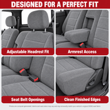 Seat Cover for Toyota Pickup Front 60/40 Split Bench Thick Exact Fit