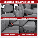 Premium Seat Cover for Toyota Tacoma Front 60/40 Split Bench Custom made