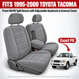Premium Seat Cover for Toyota Tacoma Front 60/40 Split Bench Custom made