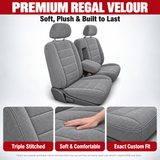 Premium Seat Cover for Toyota Tacoma Front 60/40 Split Bench Custom made