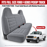 100% Waterproof Neoprene Seat Cover for Ford F-Series Exact Fit Bench