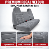 100% Waterproof Neoprene Seat Cover for Ford F-Series Exact Fit Bench