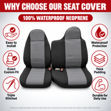Neoprene Style Seat Cover for 1998 - 2003 Mazda B-Series High Back 60/40 Split Bench Molded H/R