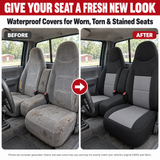 Neoprene Style Seat Cover for 1998 - 2003 Mazda B-Series High Back 60/40 Split Bench Molded H/R