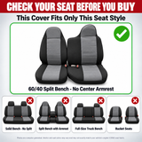 Neoprene Style Seat Cover for 1998 - 2003 Mazda B-Series High Back 60/40 Split Bench Molded H/R