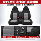 Neoprene Style Seat Cover for 1998 - 2003 Mazda B-Series High Back 60/40 Split Bench Molded H/R