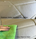 Low Back 4pc Premium PU Leatherette Semi Seat Cover for Chrysler - RealSeatCovers